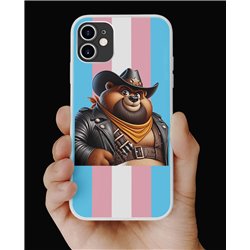 Phone Cover - Trans Flag -Cowboy 3