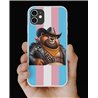Phone Cover - Trans Flag -Cowboy 3