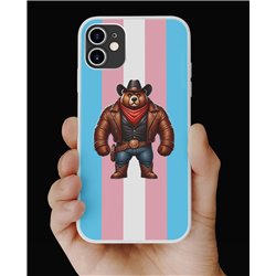 Phone Cover - Trans Flag -Cowboy 4