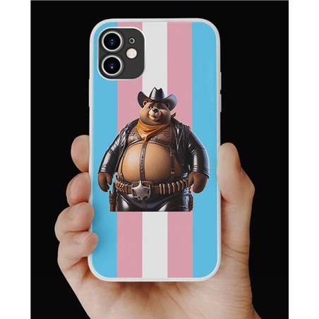 Phone Cover - Trans Flag -Cowboy 9