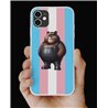 Phone Cover - Trans Flag -Dungerees 14
