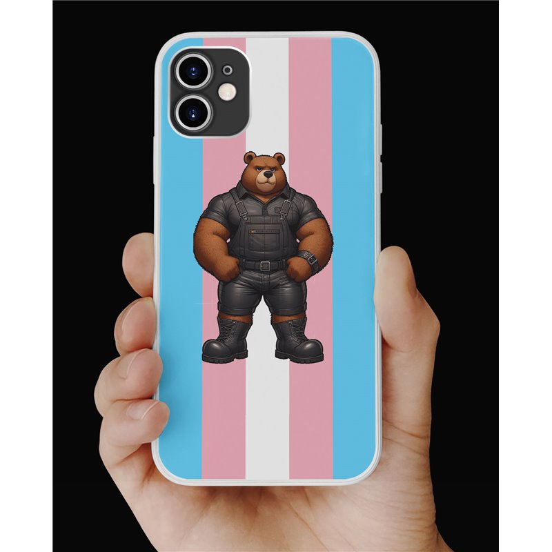 Phone Cover - Trans Flag -Dungerees 20 Phone Cover - Trans Flag -Dungerees 20