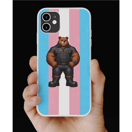 Phone Cover - Trans Flag -Dungerees 20