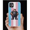 Phone Cover - Trans Flag -Dungerees 24