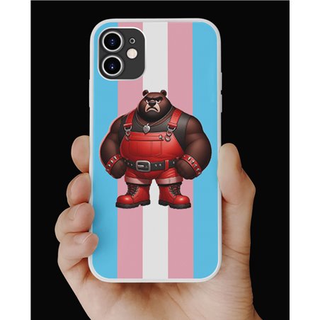 Phone Cover - Trans Flag -Dungerees 32