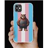 Phone Cover - Trans Flag -Dungerees 37