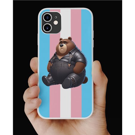 Phone Cover - Trans Flag -Dungerees 39