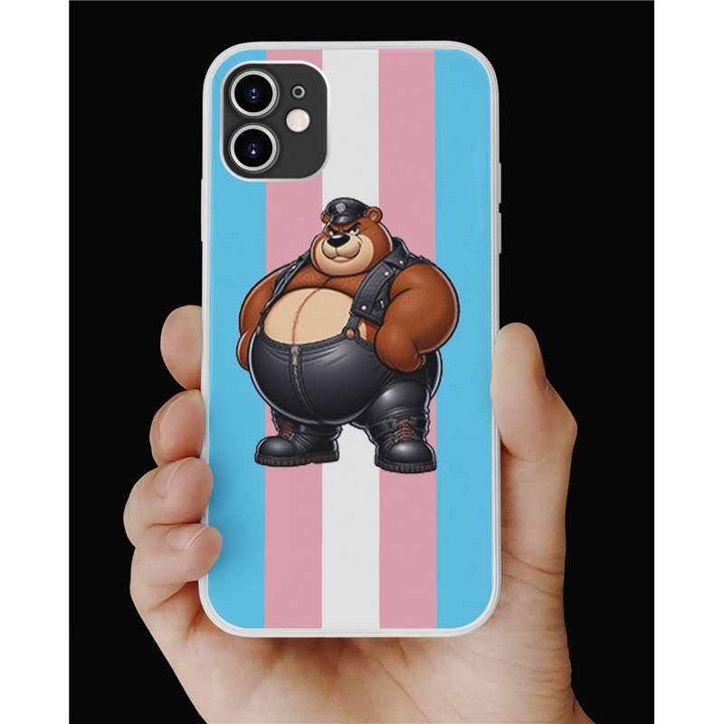 Phone Cover - Trans Flag -Dungerees 7 Phone Cover - Trans Flag -Dungerees 7