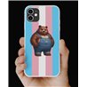 Phone Cover - Trans Flag -Dungerees 8