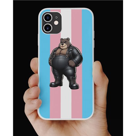 Phone Cover - Trans Flag -Dungerees 9