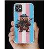 Phone Cover - Trans Flag -Kilted Bear - 11
