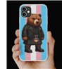 Phone Cover - Trans Flag -Kilted Bear - 13