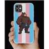 Phone Cover - Trans Flag -Kilted Bear - 15