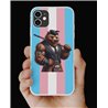 Phone Cover - Trans Flag -Kilted Bear - 24