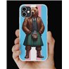 Phone Cover - Trans Flag -Kilted Bear - 4