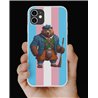 Phone Cover - Trans Flag -Kilted Bear - 5