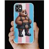 Phone Cover - Trans Flag -Kilted Bear - 7