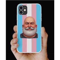 Phone Cover - Trans Flag -Leather Guy - 22