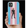 Phone Cover - Trans Flag -Leather Guy - 24