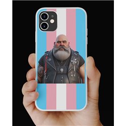 Phone Cover - Trans Flag -Leather Guy - 25