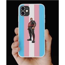 Phone Cover - Trans Flag -Leather Guy - 34