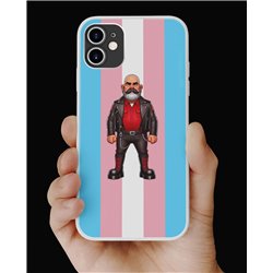 Phone Cover - Trans Flag -Leather Guy - 39