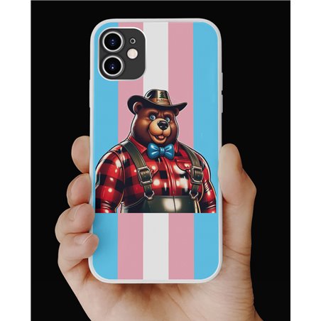 Phone Cover - Trans Flag -Lumberjack 2