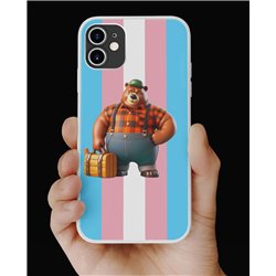 Phone Cover - Trans Flag -Lumberjack 5