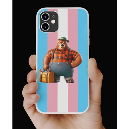 Phone Cover - Trans Flag -Lumberjack 5