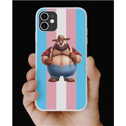 Phone Cover - Trans Flag -Lumberjack 7