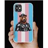 Phone Cover - Trans Flag -Rubber 1