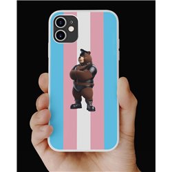 Phone Cover - Trans Flag -Rubber 11