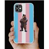 Phone Cover - Trans Flag -Rubber 11