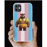 Phone Cover - Trans Flag -Rubber 2