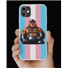 Phone Cover - Trans Flag -Rubber 20