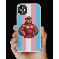 Phone Cover - Trans Flag -Rubber 21