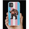 Phone Cover - Trans Flag -Tattoo Guy - 12