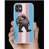Phone Cover - Trans Flag -Tattoo Guy - 18