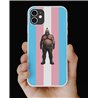 Phone Cover - Trans Flag -Tattoo Guy - 26