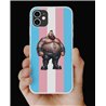 Phone Cover - Trans Flag -Tattoo Guy - 36