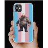 Phone Cover - Trans Flag -Tattoo Guy - 46