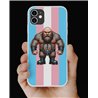 Phone Cover - Trans Flag -Tattoo Guy - 50