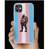 Phone Cover - Trans Flag -Tattoo Guy - 54