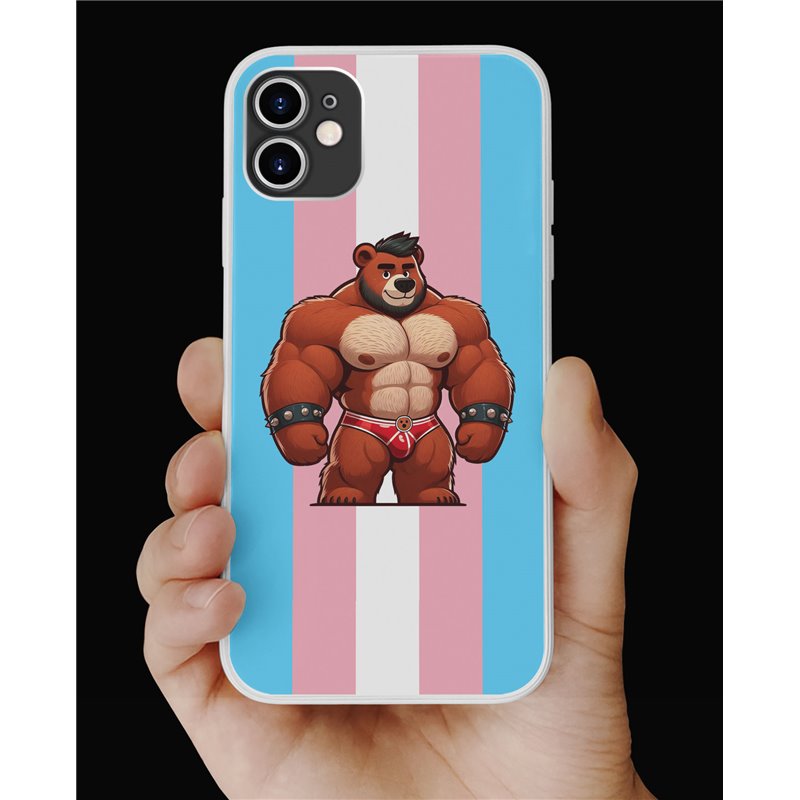 Phone Cover - Trans Flag -Underwear 1 Phone Cover - Trans Flag -Underwear 1