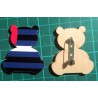 Pin Badge - Leather Pride Flag