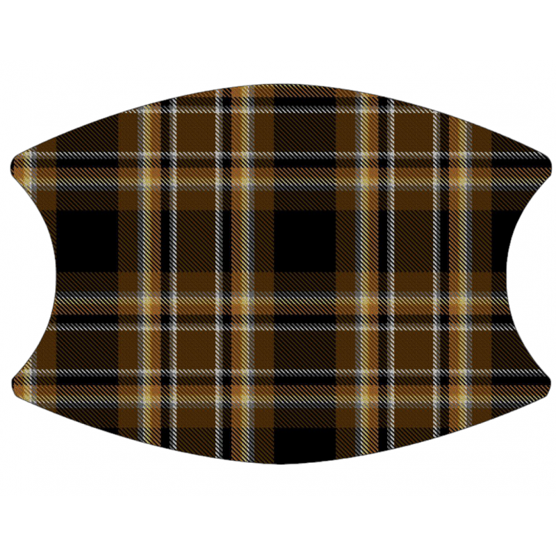 Bear Pride Tartan - 2 Layer