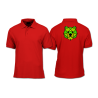 Polo Shirt - Back Print - Green