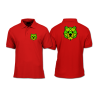 Polo Shirt - Front and Back Print - Green