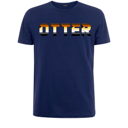 printed word  t-shirt - bear flag - Otter
