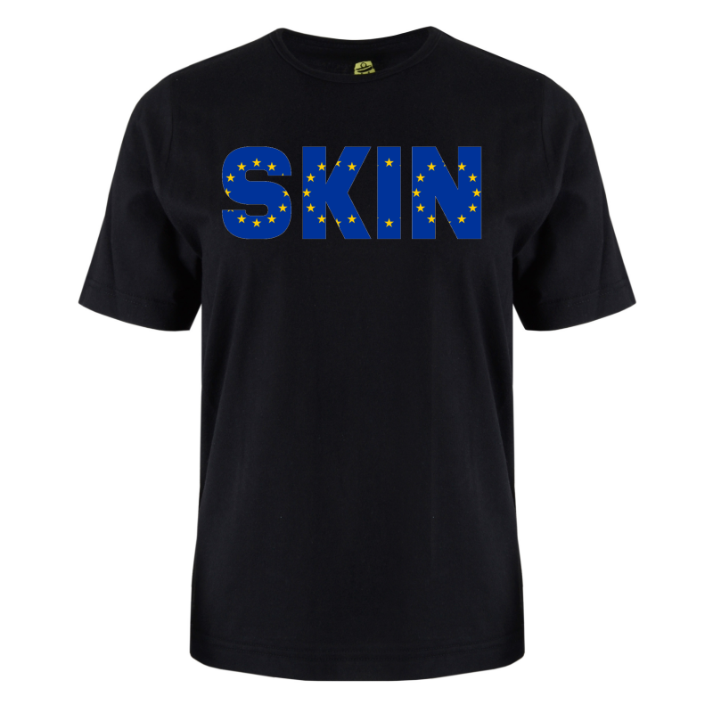 printed word  t-shirt - eu flag - Skin